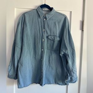 Acne Studios Denim Long Sleeve Shirt